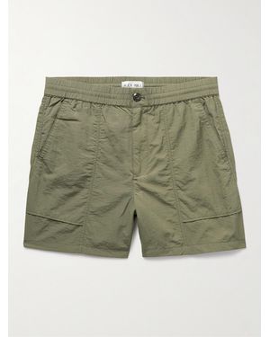 Alex Mill Straight-Leg Nylon Shorts - Green
