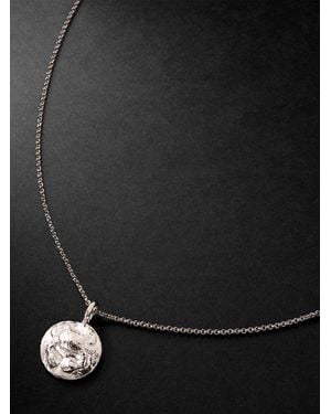 Elhanati Star Sign Cancer Pendant Necklace - Black