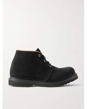 Our Legacy Suede Chukka Boots - Black