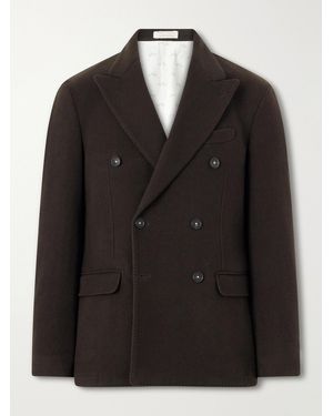 Massimo Alba Brando Cashmere Coat - Black
