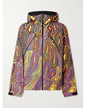 Aztech Mountain Matthew Day Jackson Hayden Printed 3L Stretch-Nylon Hooded Ski Jacket - Purple