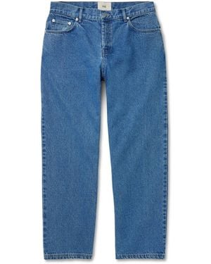 Folk Straight-Leg Jeans - Blue