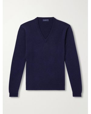 Sease Cashmere Sweater - Blau