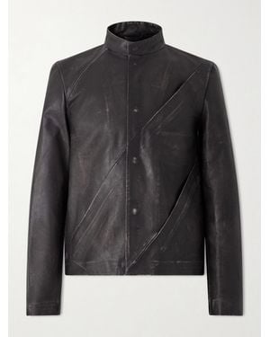 424 Leather Jacket - Black