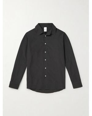 SSAM Cotton And Linen-blend Shirt - Grey