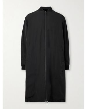 Yves Salomon Merinillo Wendejacke aus Shell und Shearling - Schwarz