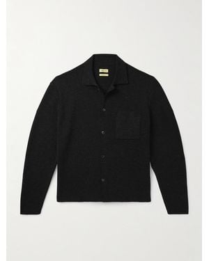 De Bonne Facture Wool Cardigan - Black