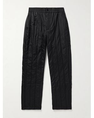 Canada Goose Carlyle Logo-Appliquéd Quilted Padded Shell Trousers - Blue