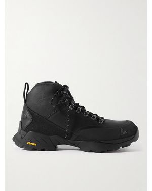 ROA Andreas Leather Hiking Boots - Black