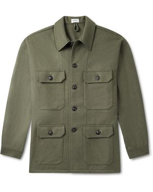 Ghiaia Wool-Flannel Jacket - Green