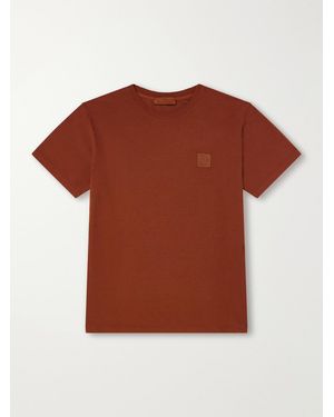 Stone Island Ghost Cotton-Jersey T-Shirt - Red