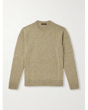 Slowear Zanone Wool Sweater - Natur