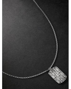 Suzanne Kalan 18-Karat Diamond Pendant Necklace - Black