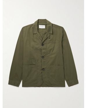 Oliver Spencer Bradwell Cotton-Twill Jacket - Green