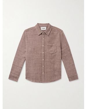 Corridor NYC Waffle-Knit Cotton Shirt - Natural