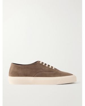 Morjas Deck Suede Sneakers - Brown