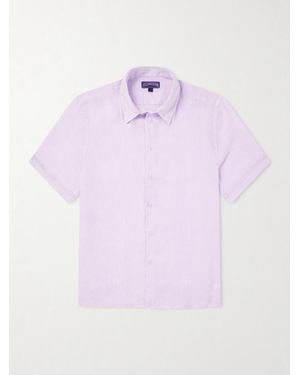 Vilebrequin Courbis Linen Shirt - Pink