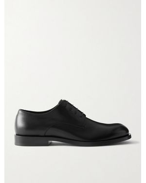 Jil Sander Leather Derby Shoes - Nero