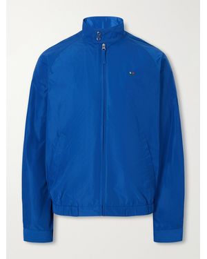Aimé Leon Dore Embroidered Shell Jacket - Blue