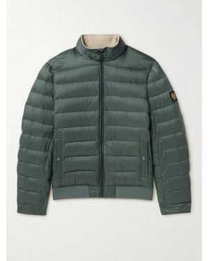 Belstaff Circuit Quilted Shell Down Jacket - Green