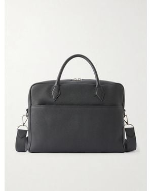 Metier Closer All Day Leather Briefcase - Black