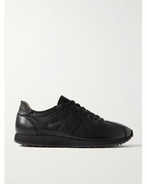 The Row Mica Sneakers aus Leder - Schwarz