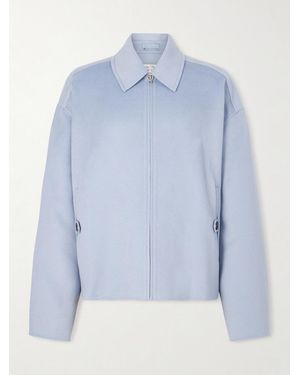 Acne Studios Doveo Double-faced Wool And Cashmere-blend Felt Jacket - Blue