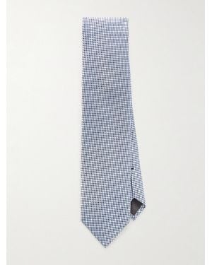 Tom Ford 8Cm Silk-Jacquard Tie - Blue