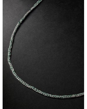 Carolina Bucci Fortune Lucky And Silk Necklace - Black