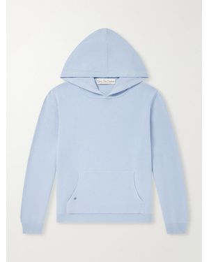 God's True Cashmere Cashmere Hoodie - Blue