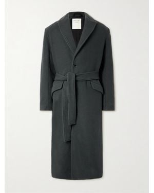 A Kind Of Guise Arban Wool And Cashmere-Blend Coat - Black