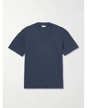 Sunspel Supima Cotton-Jersey T-Shirt - Blue