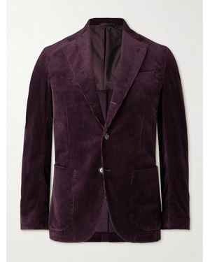 De Petrillo Giacca Slim-Fit - Viola