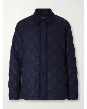Gabriela Hearst Clarence Wool And Cashmere-Blend Jacket - Blue