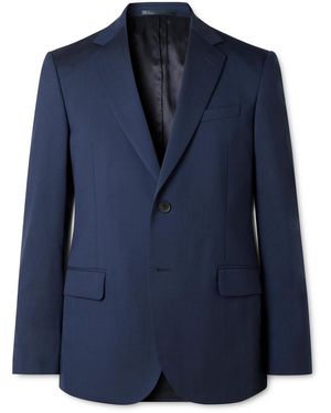 MR P. Regular-Fit Wool-Blend Suit Jacket - Blue