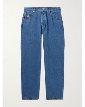 Pop Trading Co. Miffy Straight-leg Embroidered Jeans - Blue