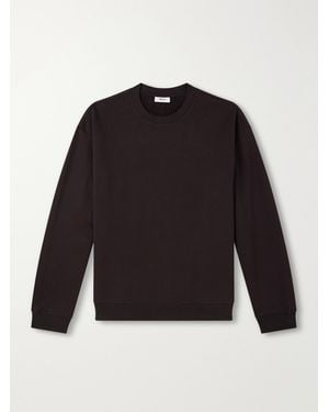 NN07 David 3014 Organic Cotton-Jersey Sweatshirt - Black