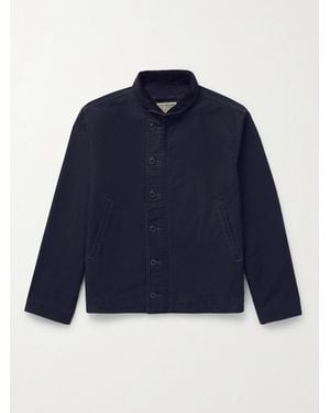 RRL Cotton-Corduroy Deck Jacket - Blue