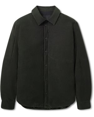 Sease Gate 2.0 Padded Cotton-Corduroy Overshirt - Black