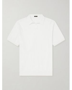 Rubinacci Cotton Polo Shirt - Natural