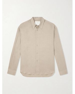Studio Nicholson Rafe Linen Shirt - Natural