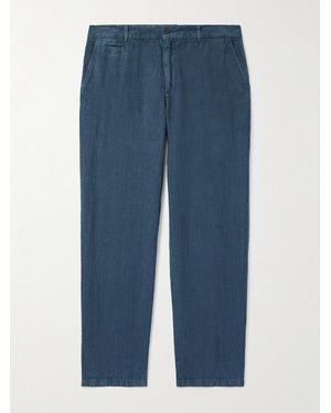 Portuguese Flannel Pantaloni A Gamba Dritta - Blu
