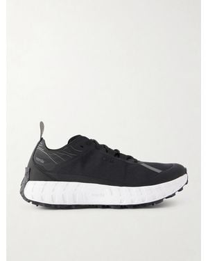 Norda 001A Rubber-Trimmed Dyneema Running Trainers - White