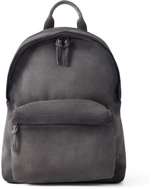 Officine Creative Oc 001 Suede Backpack - Gray