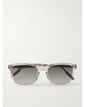 Dior Geometric Square-frame Acetate Sunglasses - Grey