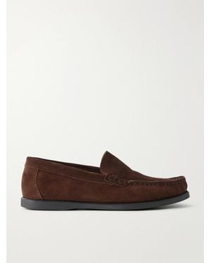 MR P. City Suede Loafers - Brown