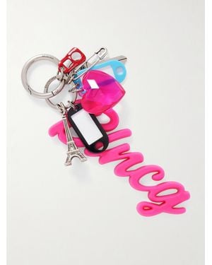 Balenciaga Hourglass Big Souvenirs Keyring - Pink