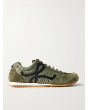 Loewe Ballet Runner 2.0 Sneakers aus Shell - Grün