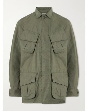 Orslow Cotton-Ripstop Field Jacket - Green