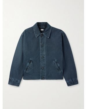Massimo Alba Cadillac Padded Cotton-Canvas Jacket - Blue